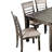 Jatin 6 - Person Four Leg Dining Set
