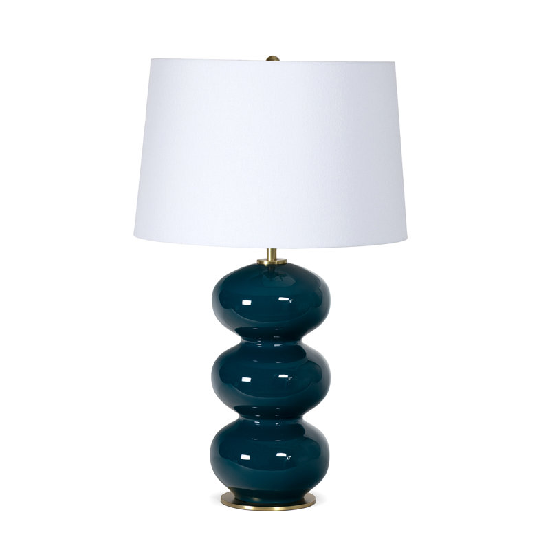 Lampe de table en céramique Hewitt (paon)