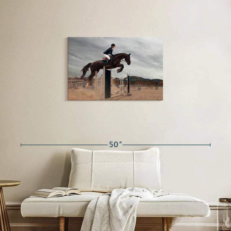 Sireci Equestrian Jumping, 20'' H x 30'' W