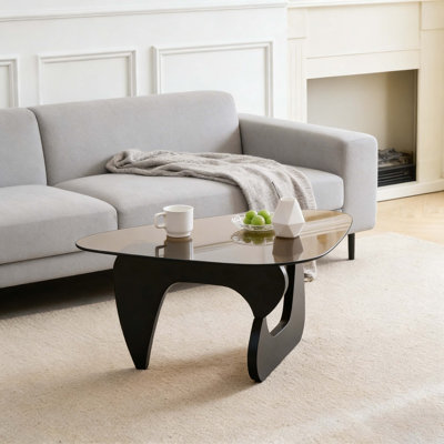 Tables basses avec plateau en verre