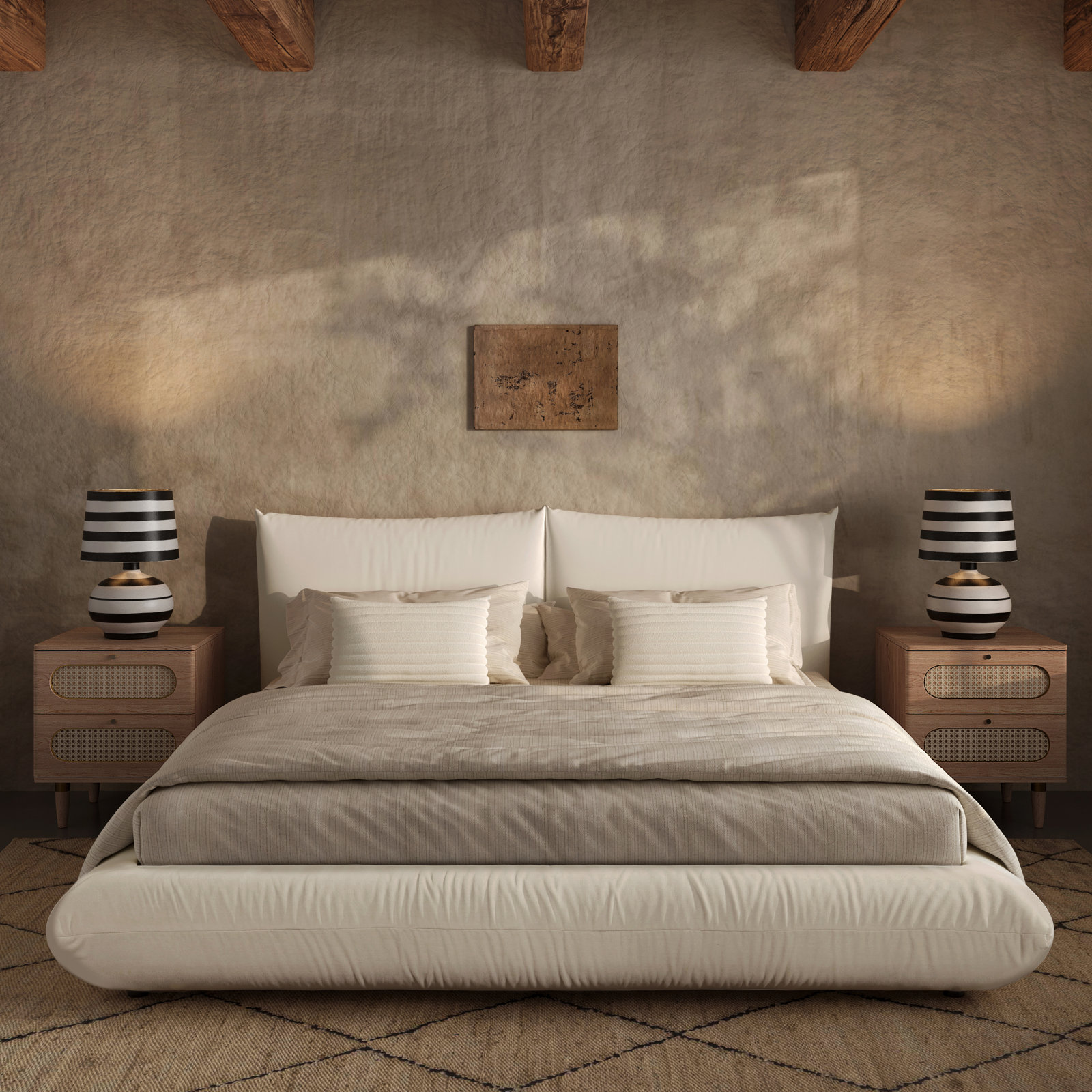 Riata Upholstered Bed, King