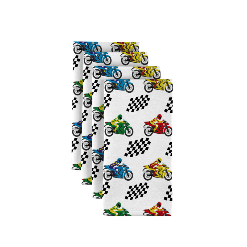 Ehren Polyester Abstract Square Napkin