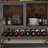 Zyauna Metal Bar Cart-437529864