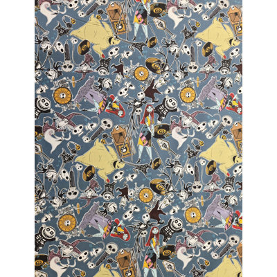 Tissu en coton 100% coton Springs Creative Nbc Fear Fest Pack Ctn avant Noël