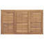 Stapleton Rectangular Teak Outdoor Dining Table , 120cm cm W 70cm cm D