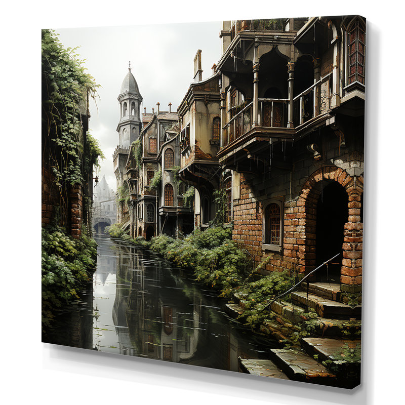 Reproduction d'art graphique sur toile, Toile tendue, 36" H x 36" W