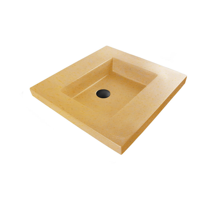 Newterra 24'' L Bathroom Sink, Wall Mounted, Sun