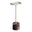 Chit Chat Marble Pedestal End Table-2038612064-2038612067