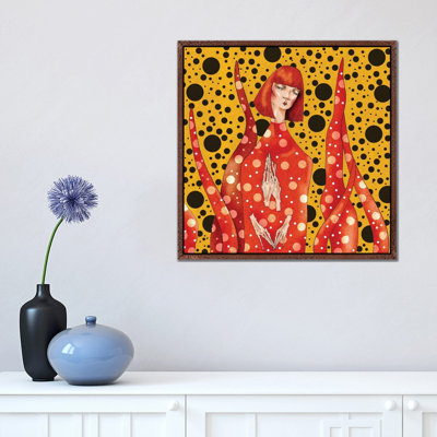 Yayoi Kusama by DEMÖ - Painting on Canvas