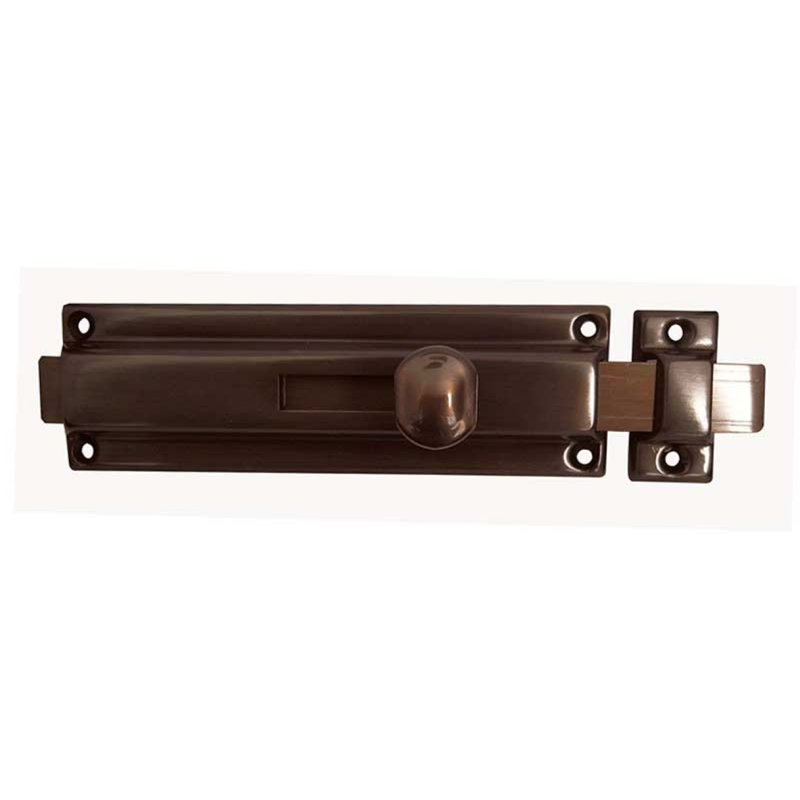 Maida Door Bolt, Dark Bronze