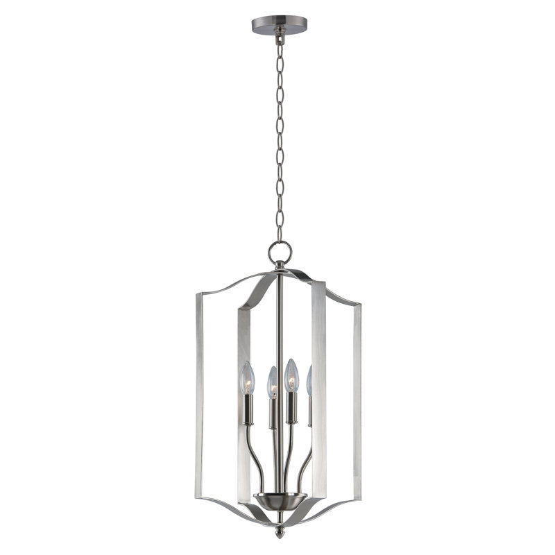 Mielke 4 - Light Unique/Statement Pendant, Satin Nickel