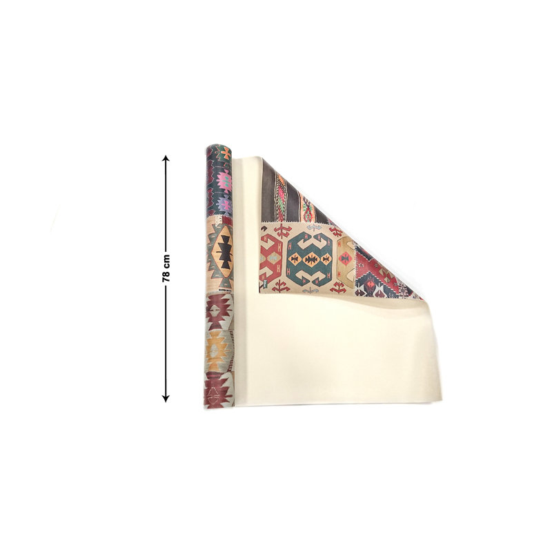 Hallan Patchwork Area Rug, Runner 78 x 225cm