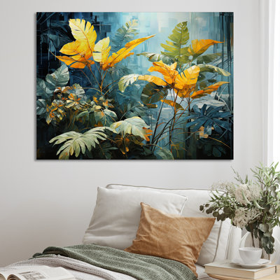 Sons de la jungle II sur toile