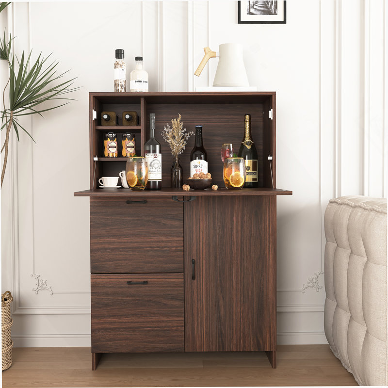 Desk Cabinet with Drawers and Shelves; Bedroom Storage; Dresser; Chest; Wardrobe