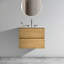 Meuble-lavabo mural en chêne naturel de 24 po avec lavabo en céramique avec trois trous de robinet, grand meuble-lavabo flottant de rangement pour salle de bain moderne, lavabo une pièce sans drain-1913185333-1913185355