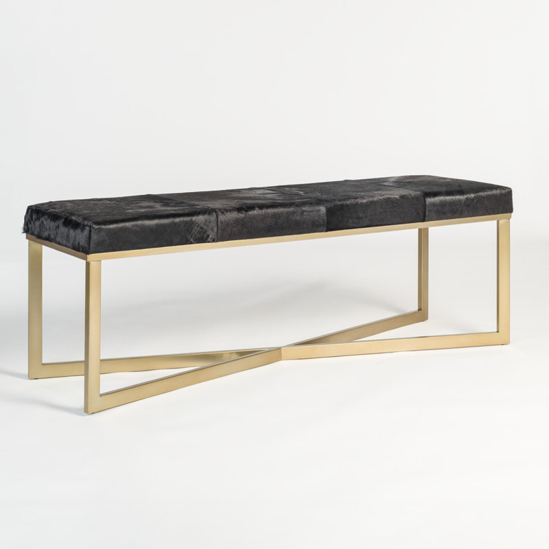 Scottsdale Leather Bench