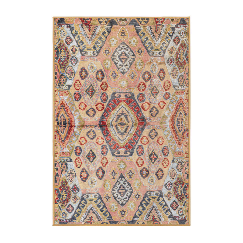 Abstract Indoor Rug, Rectangle 8' x 12'