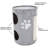PETMAKER 2-Story Cat Condo and Scratching Pad, Gray