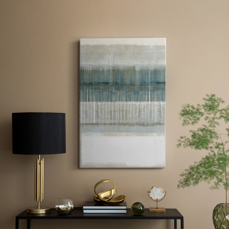Misty Island III - Cavas enveloppés de galerie, H 18 po x l 12 po