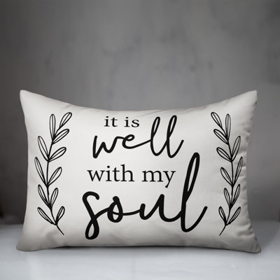 Appliqued Throw Pillow