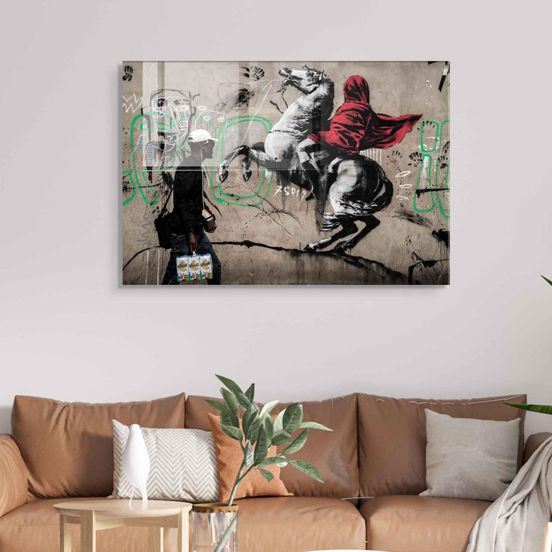 Boze Print on Glass, 30cm H x 45cm W