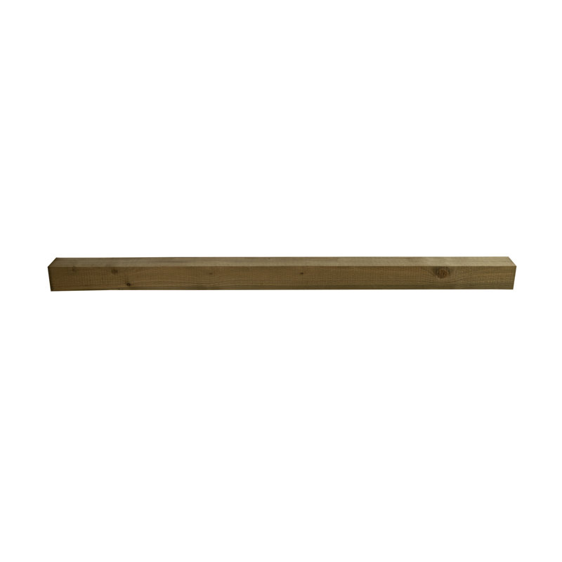Forest Garden Wood Line Post, 180cm H x 10cm W x 10cm D