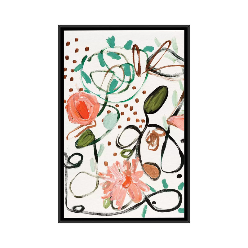 « deborah courage », impression sur toile, H 26 po x l 18 po x P 1,5 po, Toile avec cadre noir, Pas de tapis