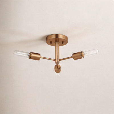 Leto Semi Flush Mount