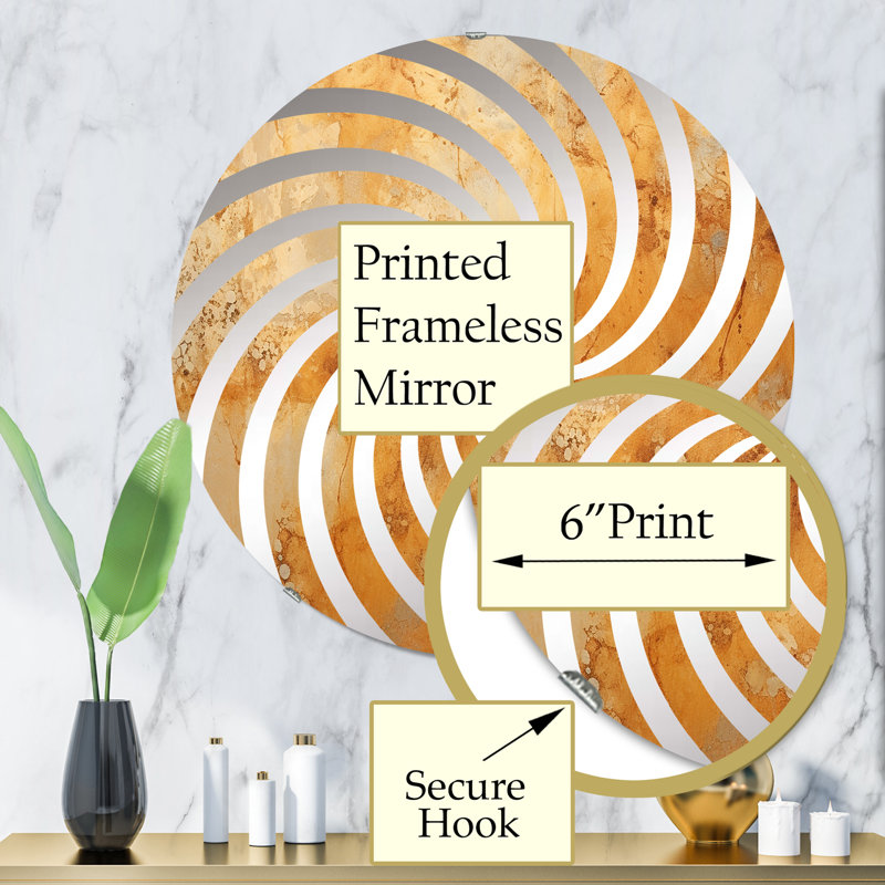 Cohlton Circle Mirror, 31.4" x 31.4"