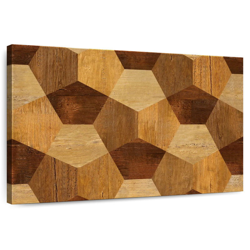 Avery Abstract Wood Decor