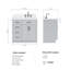 Meuble-lavabo simple en bois massif 36 po Tidworth avec plateau en quartz Carrara de 1,5 po-1805328804-1763275036-1763275039