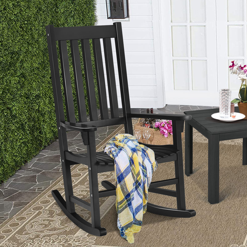 Fredericka Solid Wood Rocking Chair