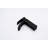 Bathroom Sink Faucet With Matte Black Finish And Waterfall Spout - Single Handle Pop-Up Drain  Overflow Attached  Robust Stainless Steel For Performance Easy Installation In Affixed  Stable