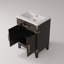 Meuble-lavabo simple avec plateau en acrylique-707653457