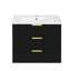 Armoire flottante murale 24 po avec armoire latérale-1099012046