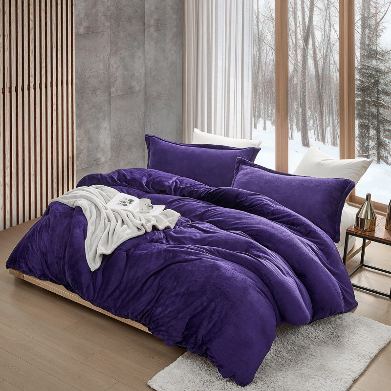 Thicker Than Thick - Coma Inducer Oversized Comforter with Cover, Parachute Purple