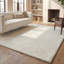 Tapis ivoire fait à la main Elle-739215966