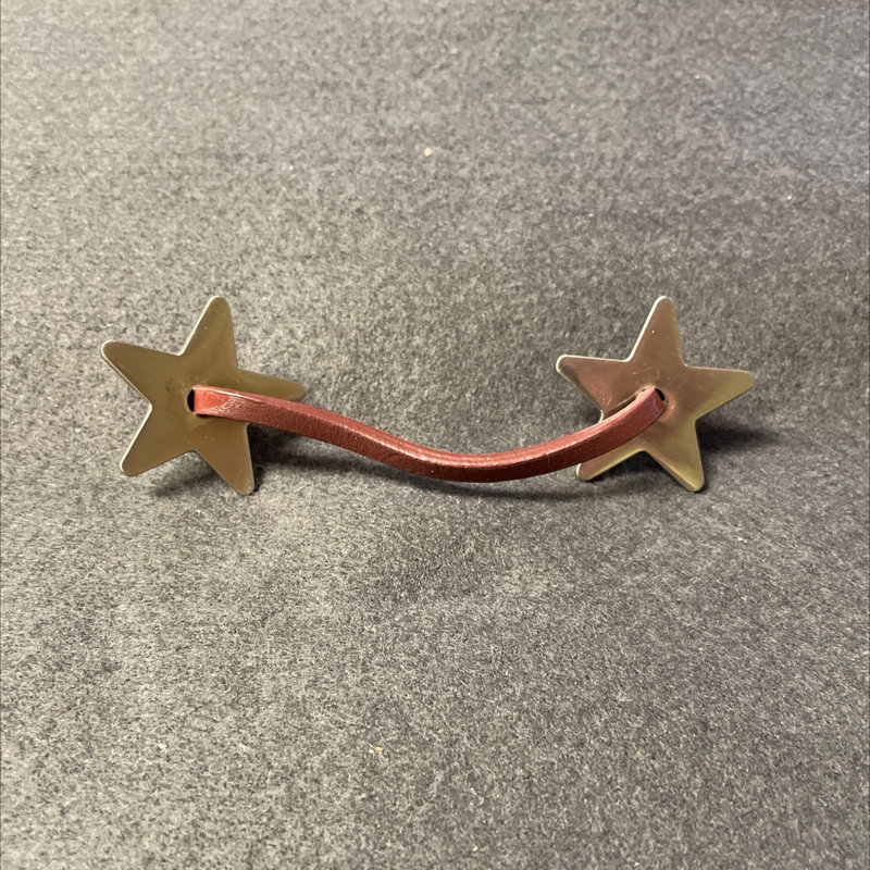 (Paquet de 5) Nickel satiné et cuir 3 pouces