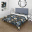 Literie bleue et blanche Tribal Botanics-1440400457