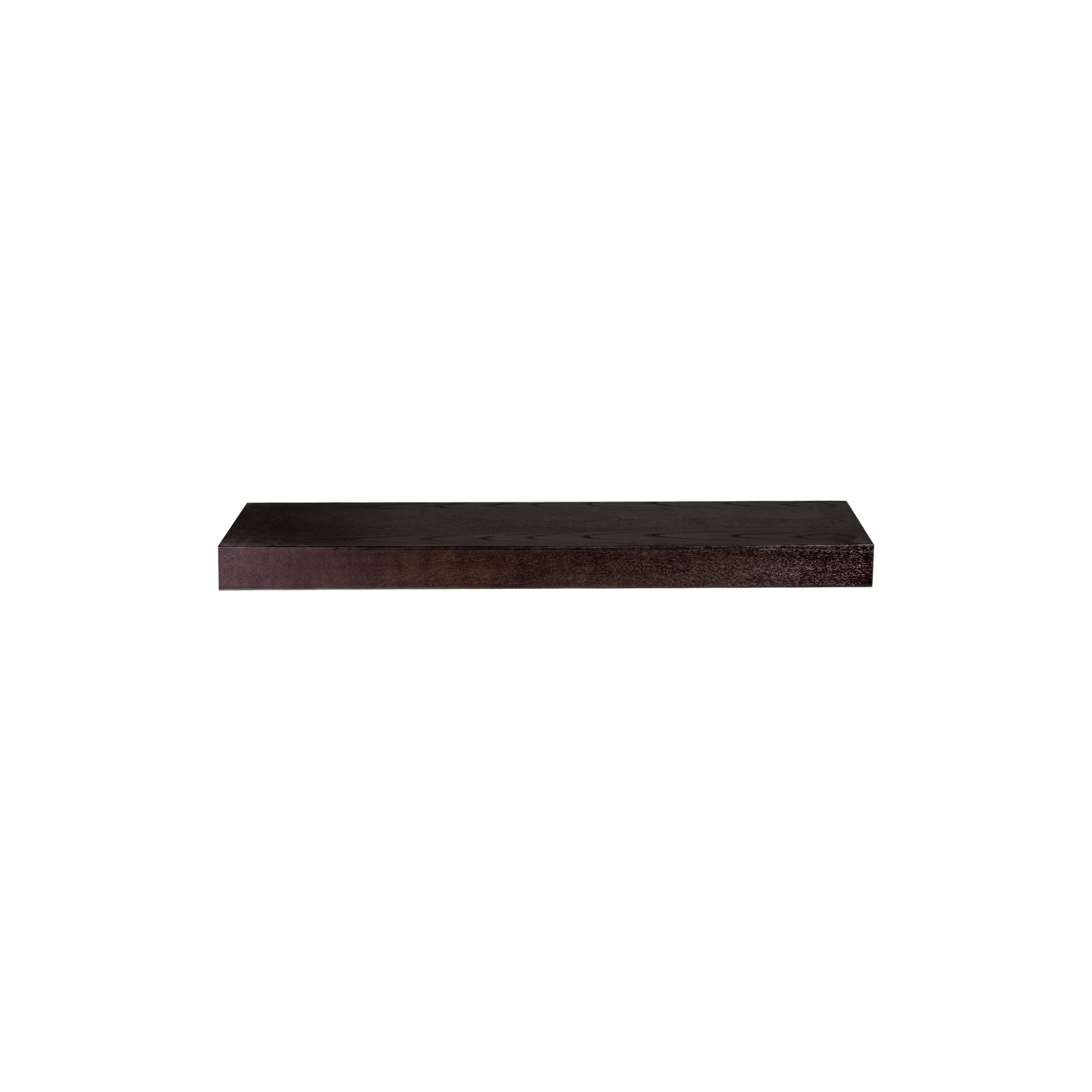 Sherice Floating Shelf, 1.97" H x 23.63" W x 10.24" D, Wenge