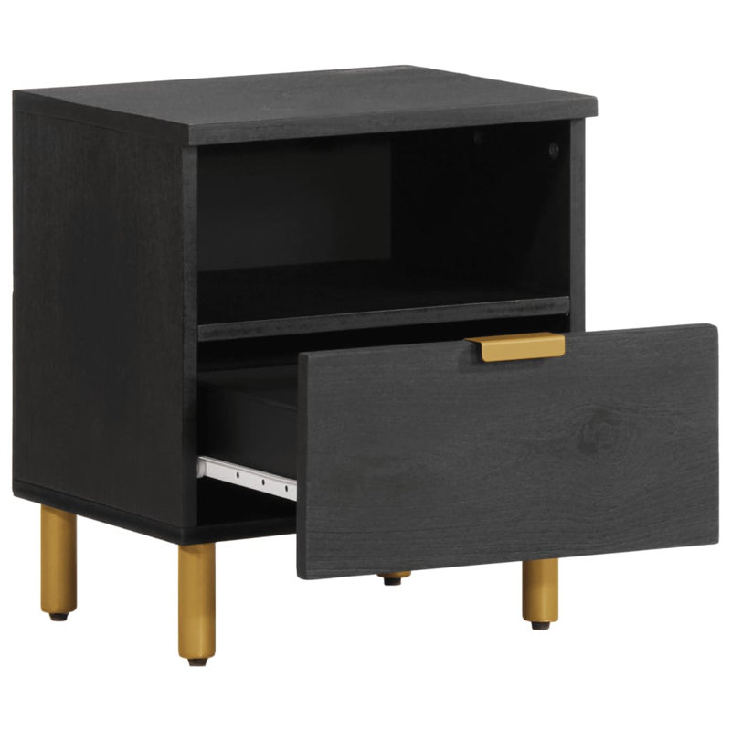 Ajesh 40 cm W Bedside Table