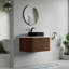 Meuble-lavabo simple 34 po avec plateau en marbre Vireo-1492476393-1492476411