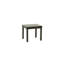 Élégant ensemble de tables de salon gris foncé 3 pièces - 1 table basse et 2 tables de bout, style classique et contemporain, + panneau de particules, bois d'hévéa gris sophistiqué 1 2 moderne,