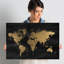 Large Mapamundi Gold - Print on Canvas-727407702-696677162
