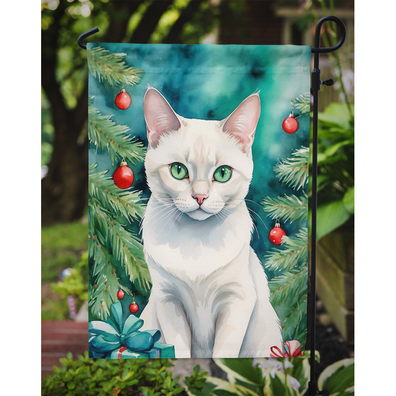 Drapeau de jardin Pixie Bob, Blanc étranger