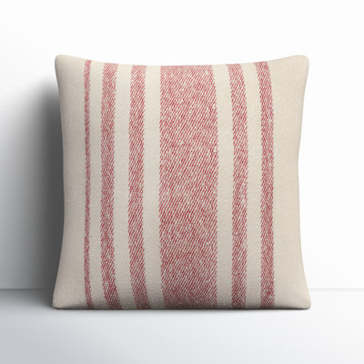 Sorden Striped Cotton Throw Pillow