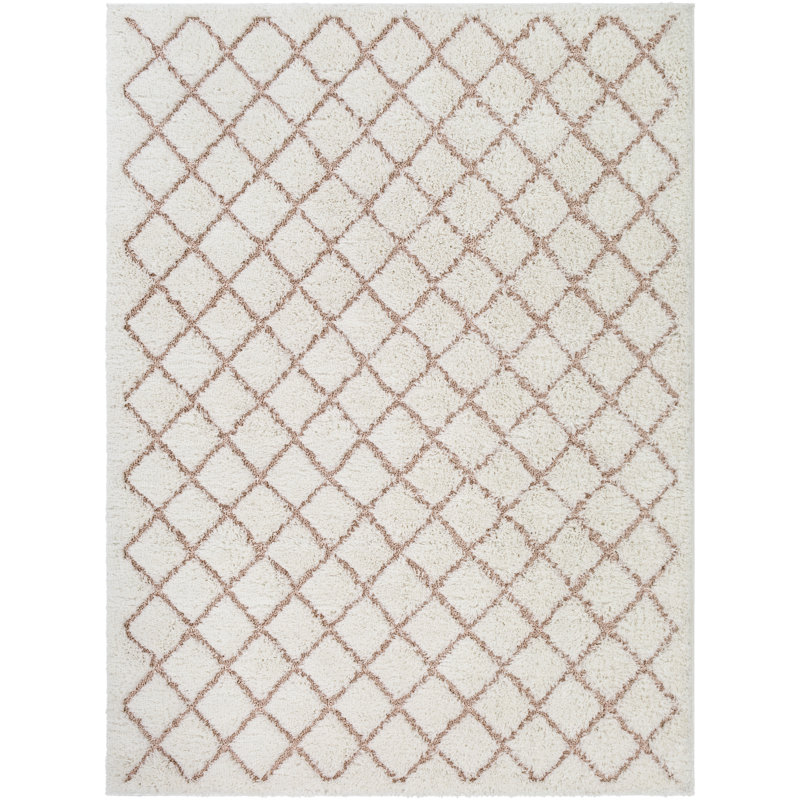 Geometric Indoor Rug, Rectangle 7'10" x 10'
