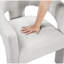 Chaises d'appoint rembourrées Modern Grey-313074053