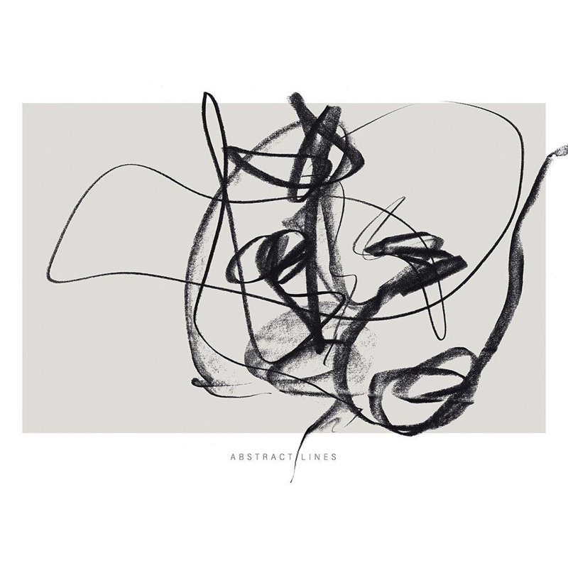 «Ivy Bronx Design Fabrikken Gallery», art sur toile tendue: Lines 2, H 35 po x l 48 po
