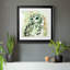 Hibou des bois - peinture encadrée-1118893711-1118893714
